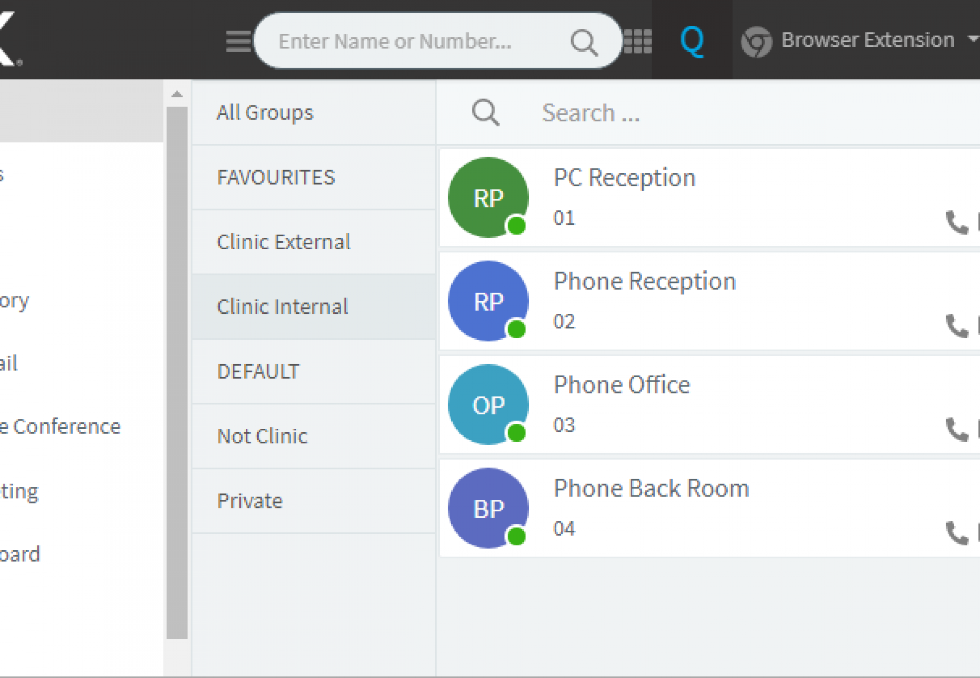 3CX Web Panel